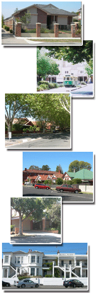 Sandrigham, the MET, Cheltenham, St.Kilda Esplanade, Elwood e Brighton